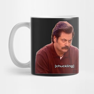 Chucking-Ron Swanson Mug